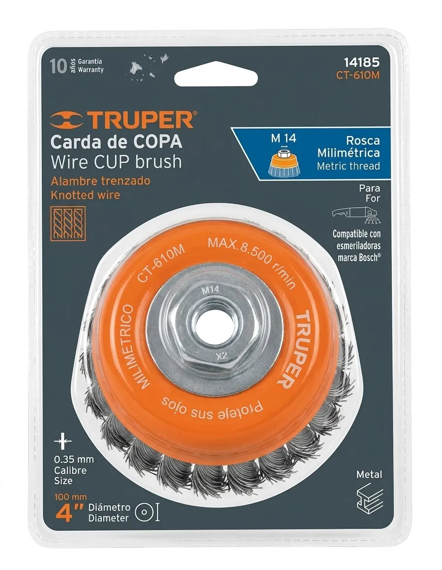 CEPILLO COPA 100MM