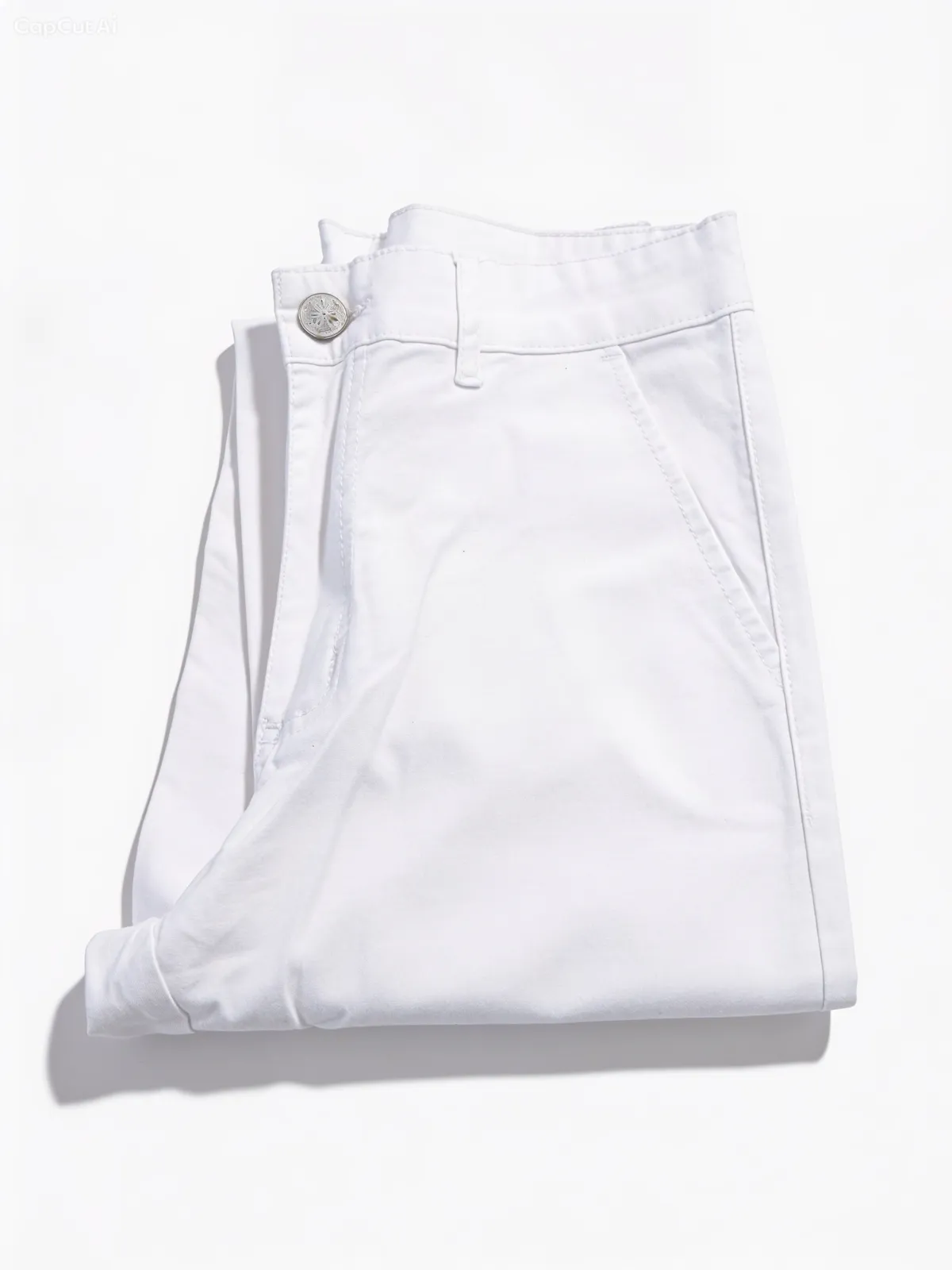 PANTALÓN AMERICAN  BLUE DE DAMA COLOR  BLANCO TALLE 38