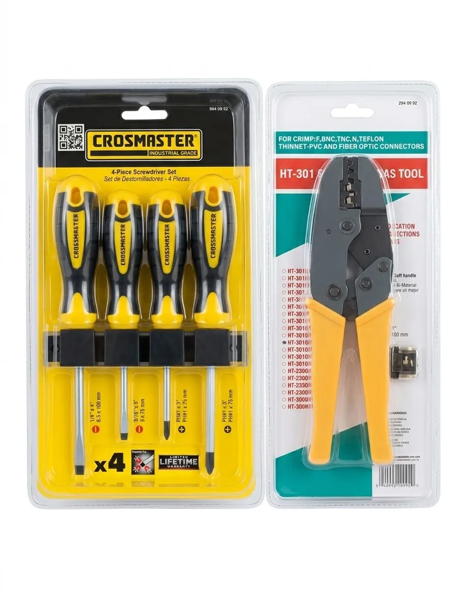 HY-301N CRIMPEADORA PROMOC DESTORNILLADOR