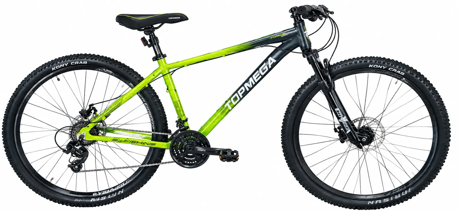 BICICLETA MTB TOPMEGA SUNSHINE ALUMINIO R29" 21VEL SHIMANO TOURNEY