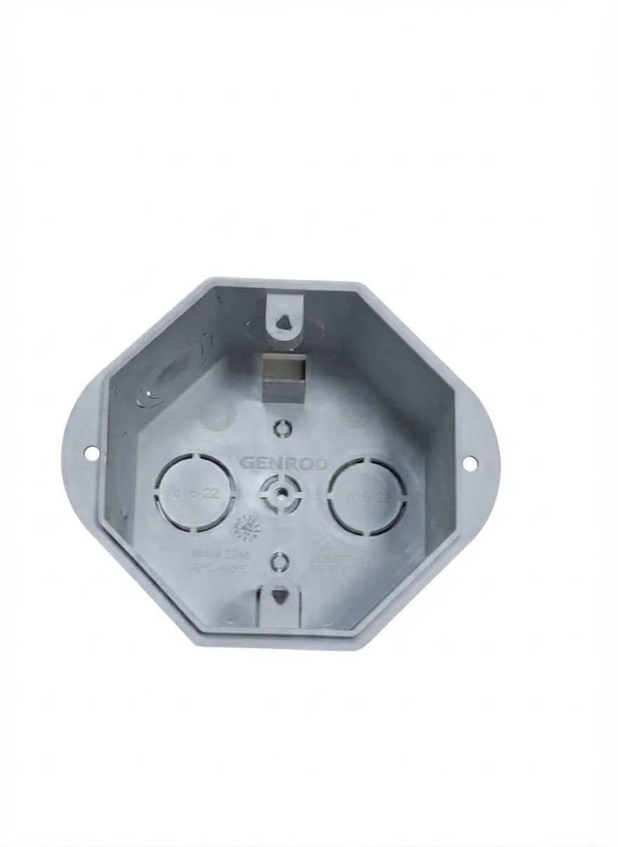 CAJA OCTOGONAL PVC PACK X12