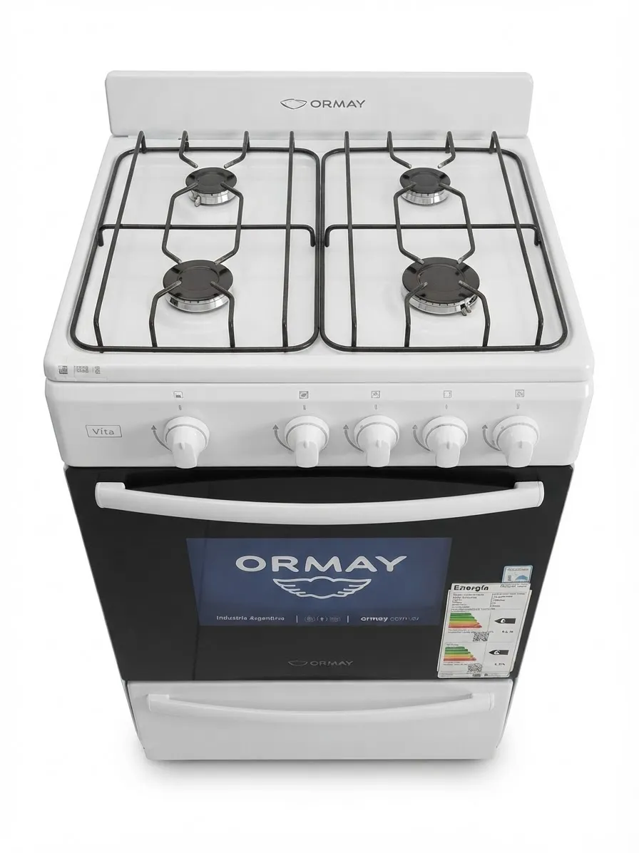 COCINA A GAS 4 HOR. VITA BLANCA