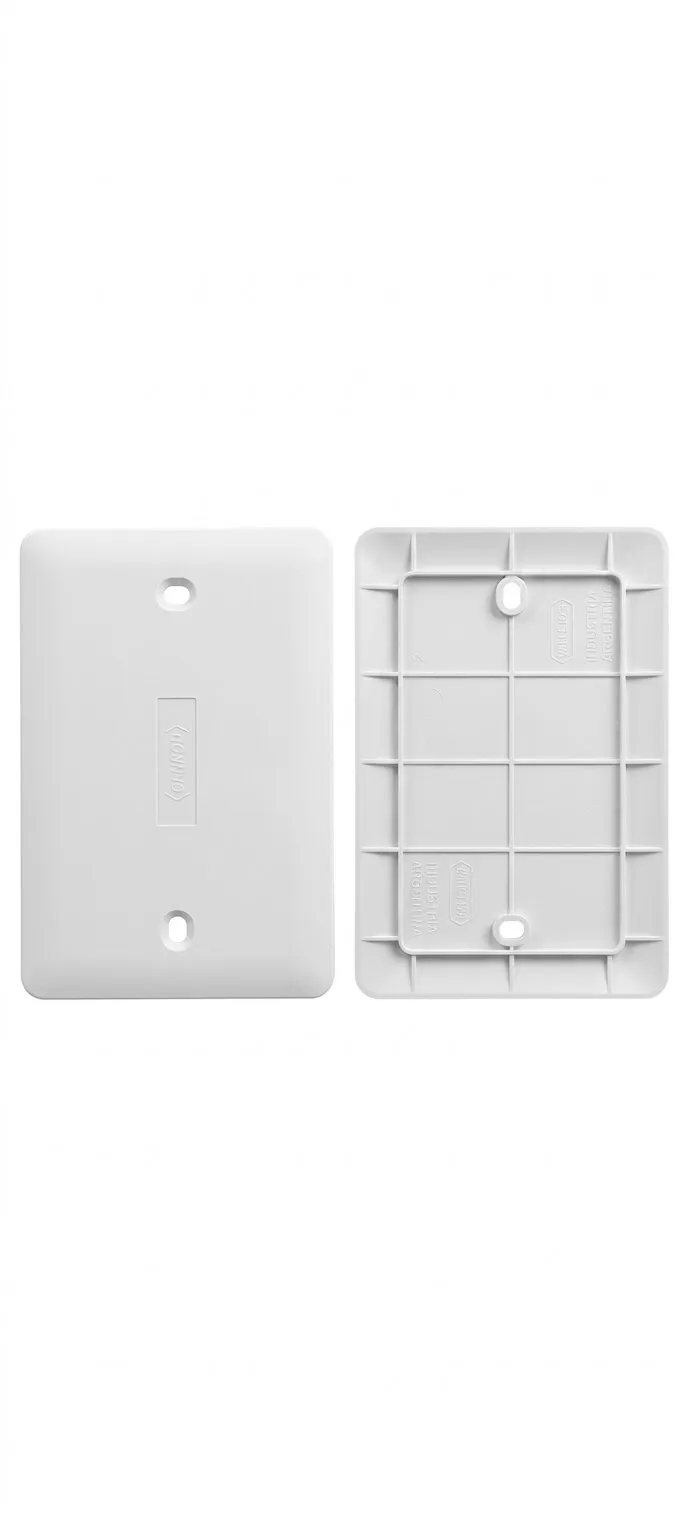 TAPA CIEGA RECTANGULAR PVC