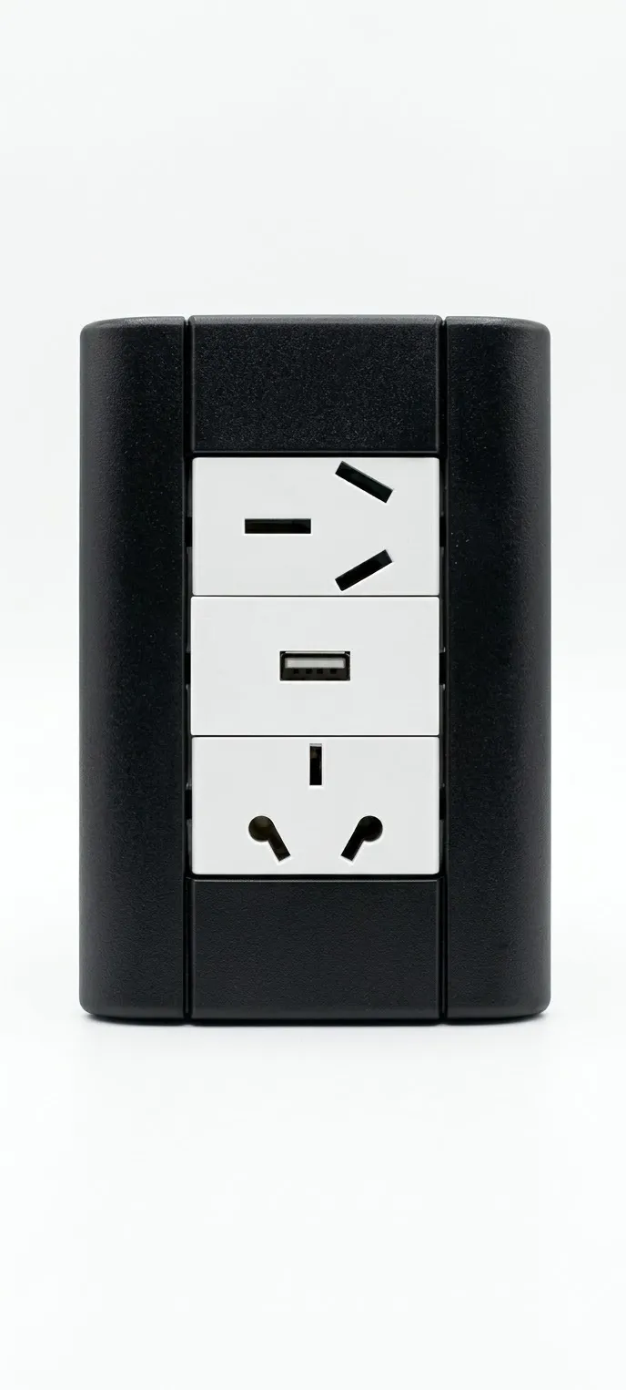 Llave De Luz OFERTA Completa Usb Doble + 2 Tomas 20a/10a