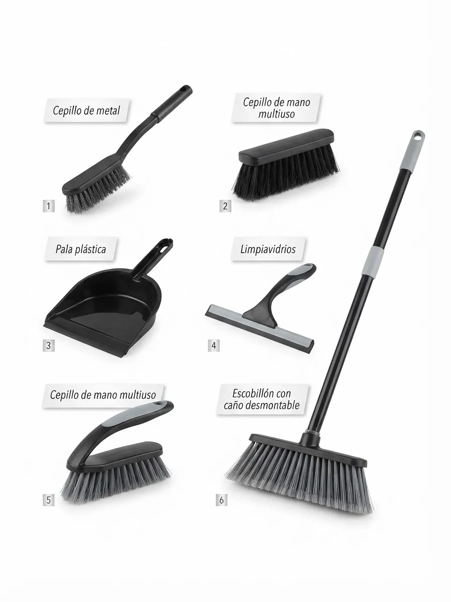 SET LIMPIEZA 6 EN 1 OB-SET6