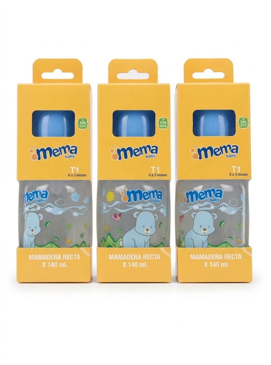 MAMADERA RECTA X140 ML 145 MEMA