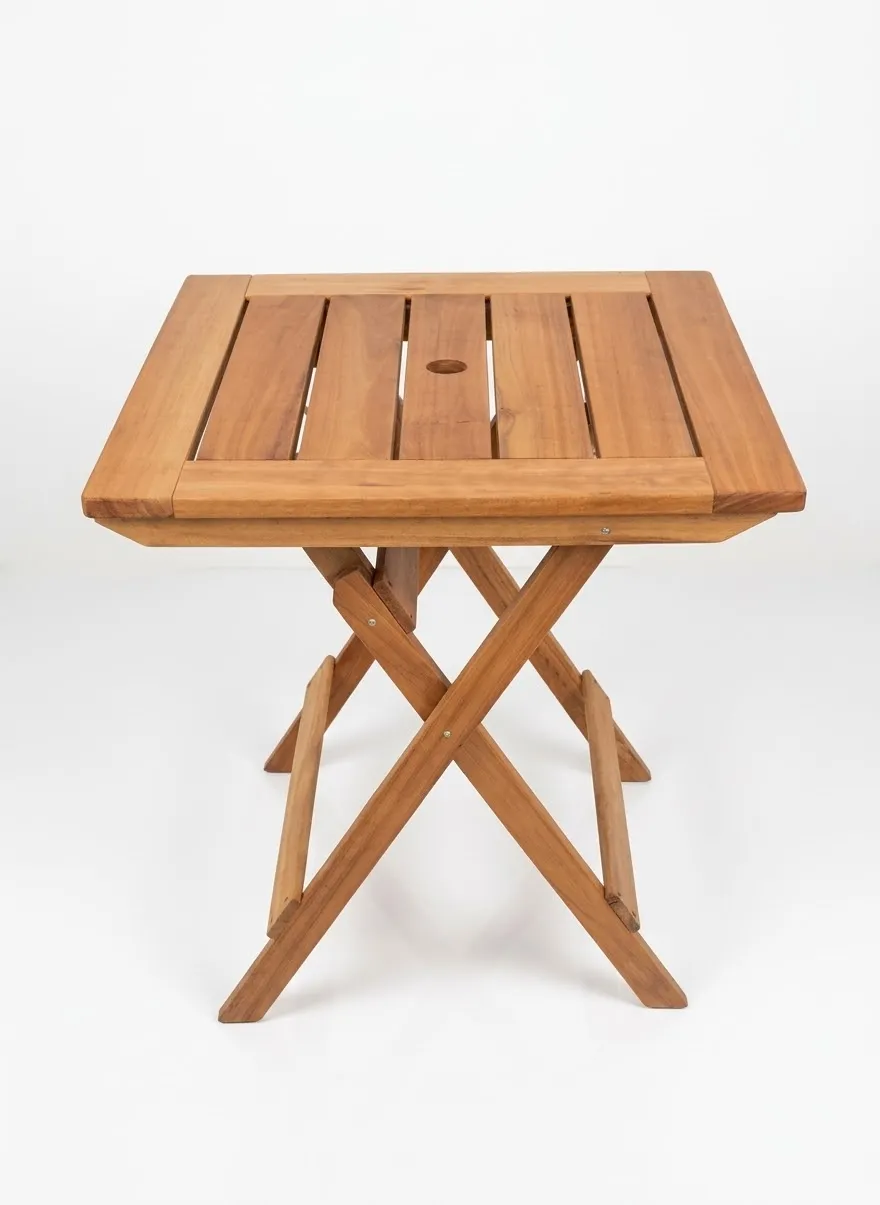 MESA MADERA 70X70