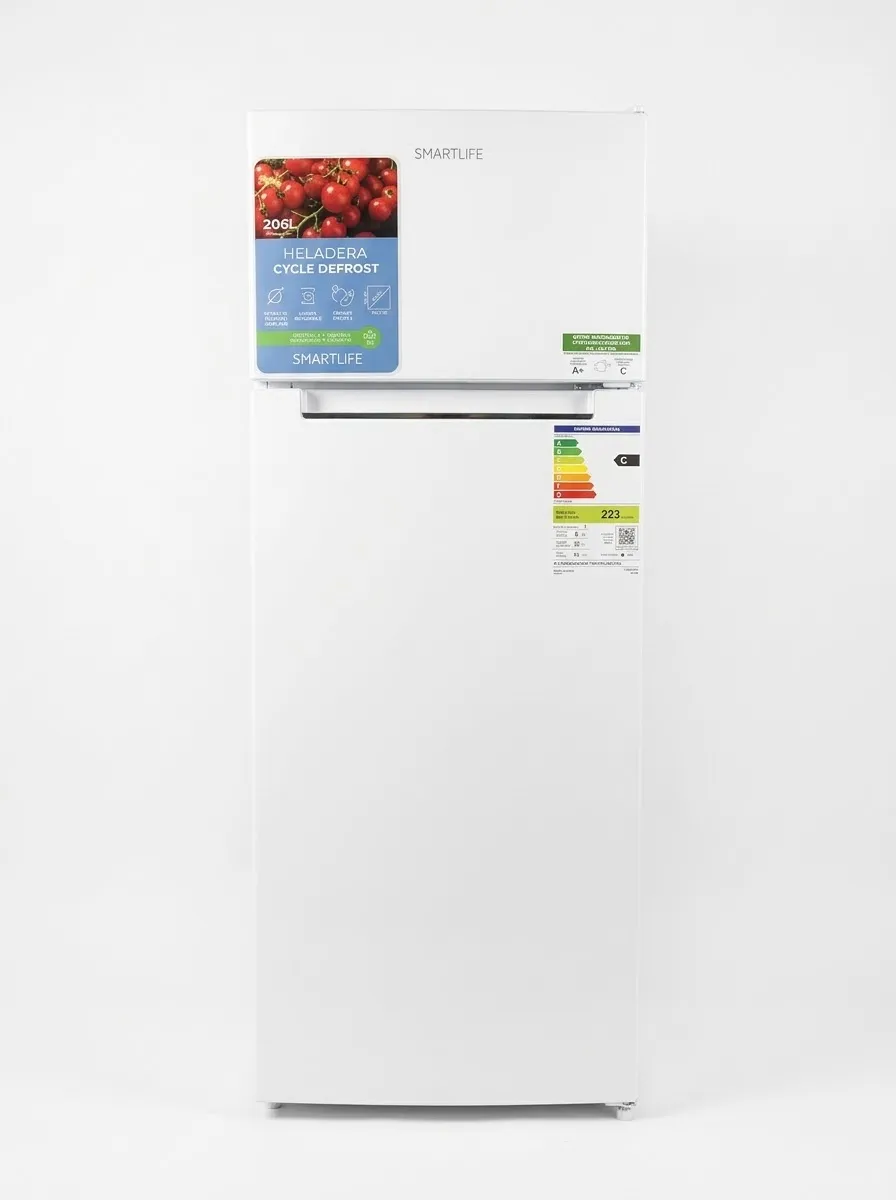 REFRIGERADOR C/FREEZER TOP MOUNT, CYCLE  DEFROST, 206LTS, BLA