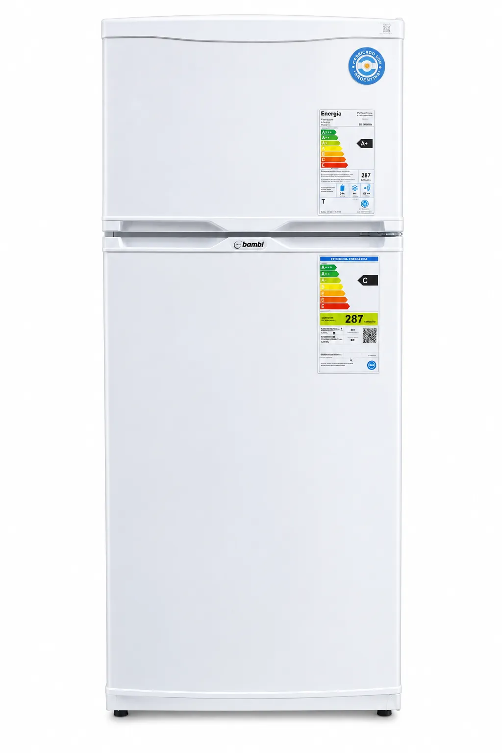HELADERA 2P 2F 329L BLANCA