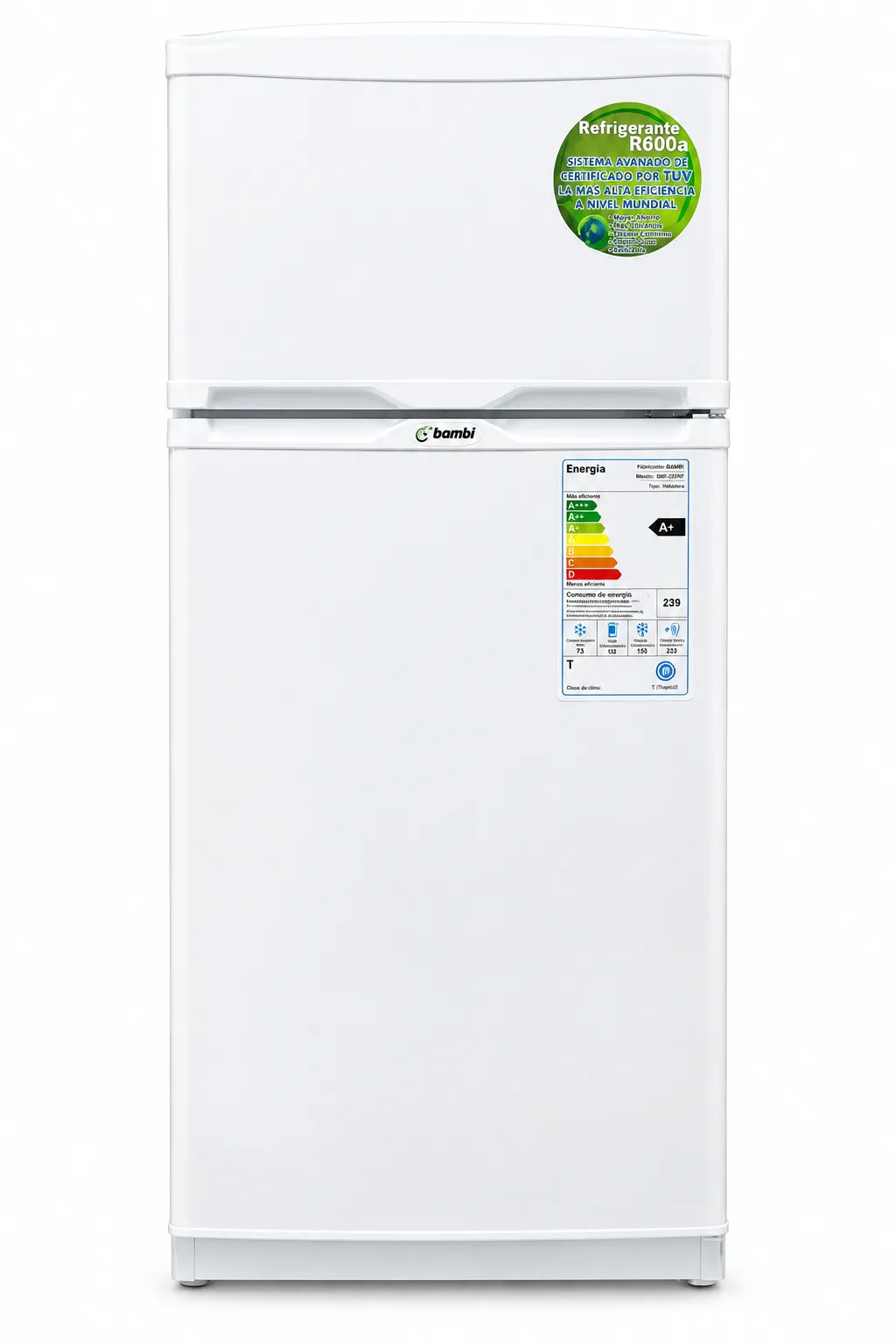 HELADERA 2P 2F 239L BLANCA