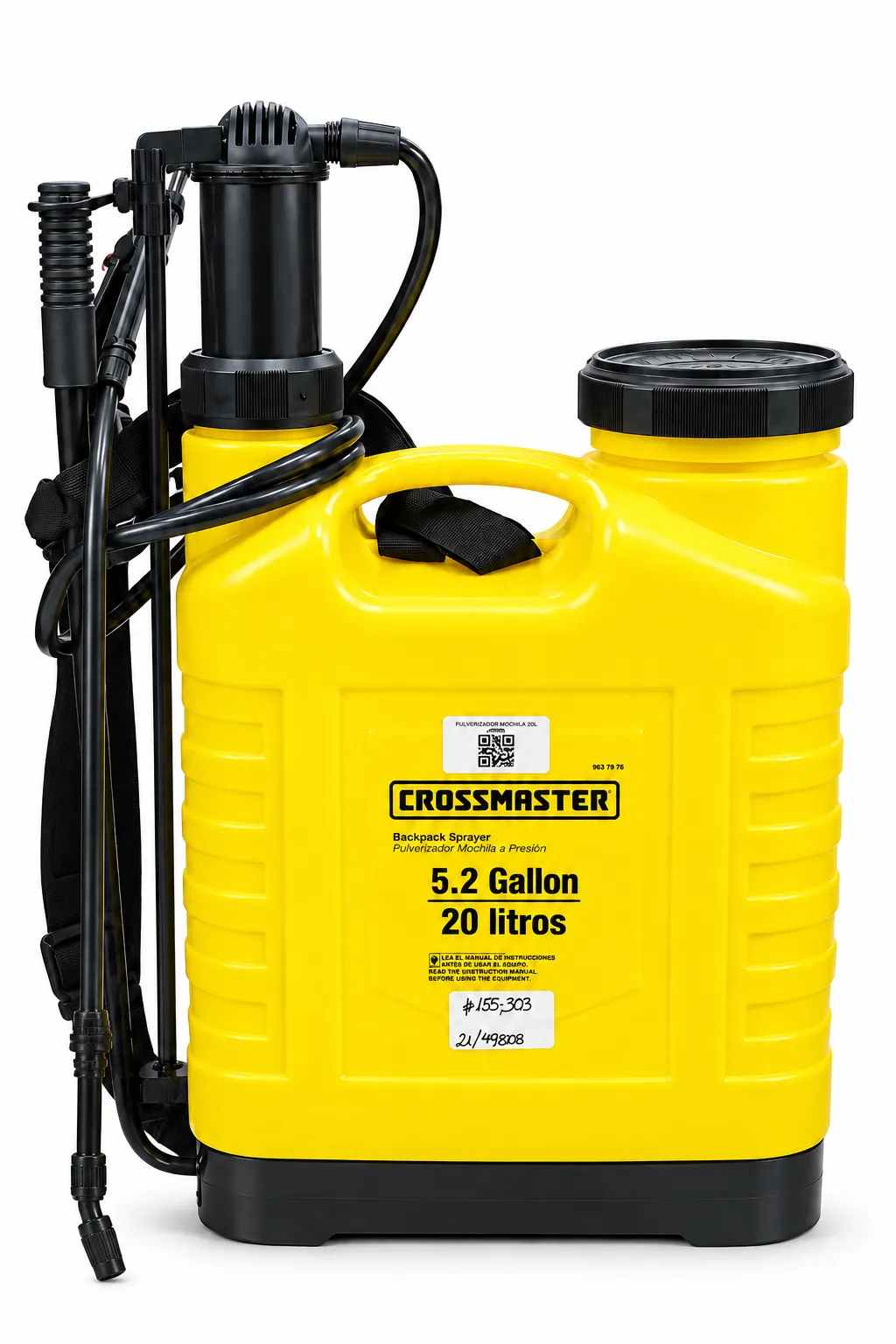 PULVERIZADOR MOCHILA 20L CROSS