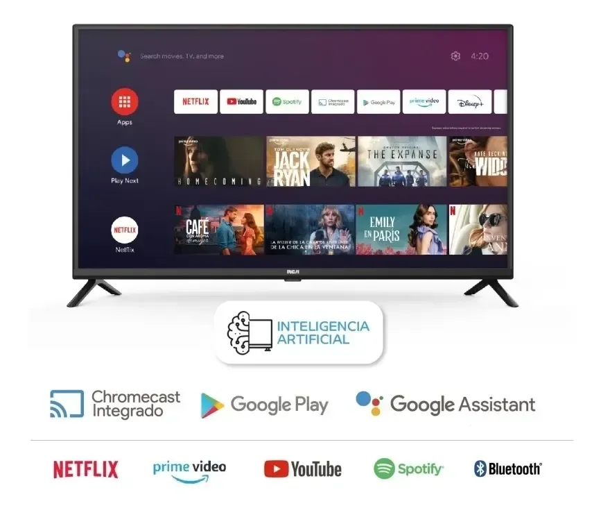 TV 32" LED SMART HD ANDROID