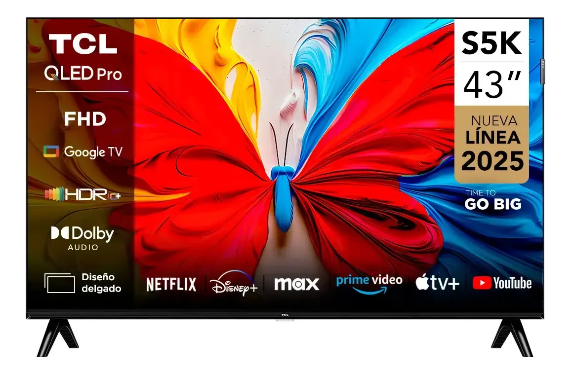 TV 43" QLED SMART FHD GOOGLE TV