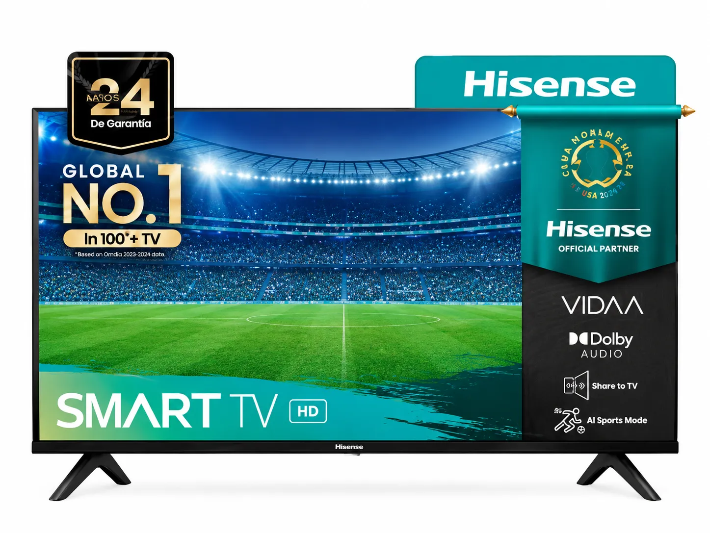 TV 32" LED SMART HD