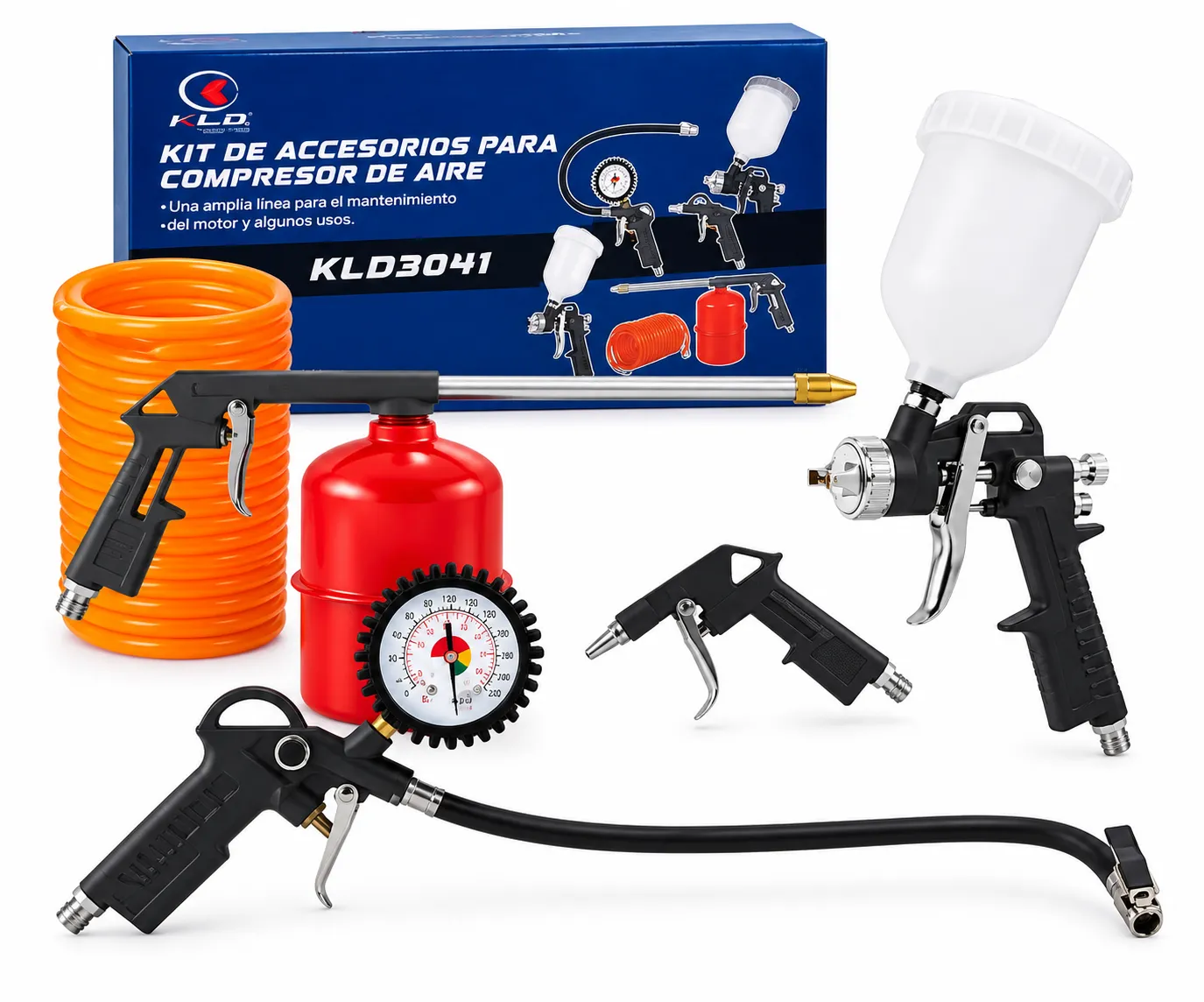 KIT DE ACCESORIOS PARA COMPRESOR