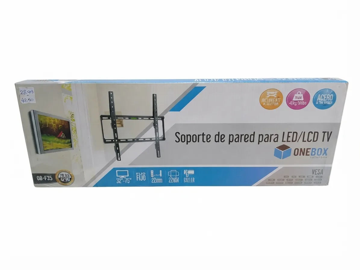 SOPORTE FIJO PARA LED/LCD - DE 32" A 75" OB-F35