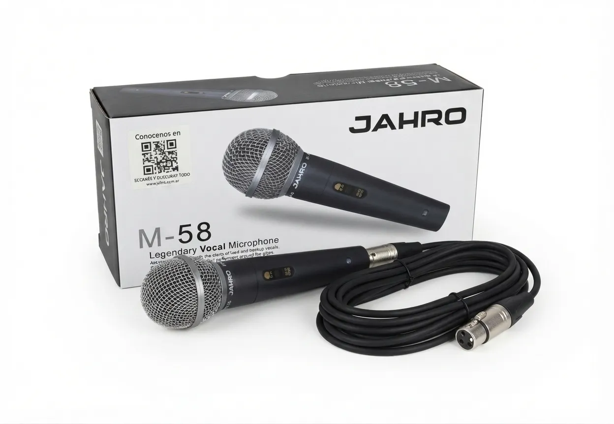 MICROFONO DINAM. UNI DIRECCIONAL ALEACIO