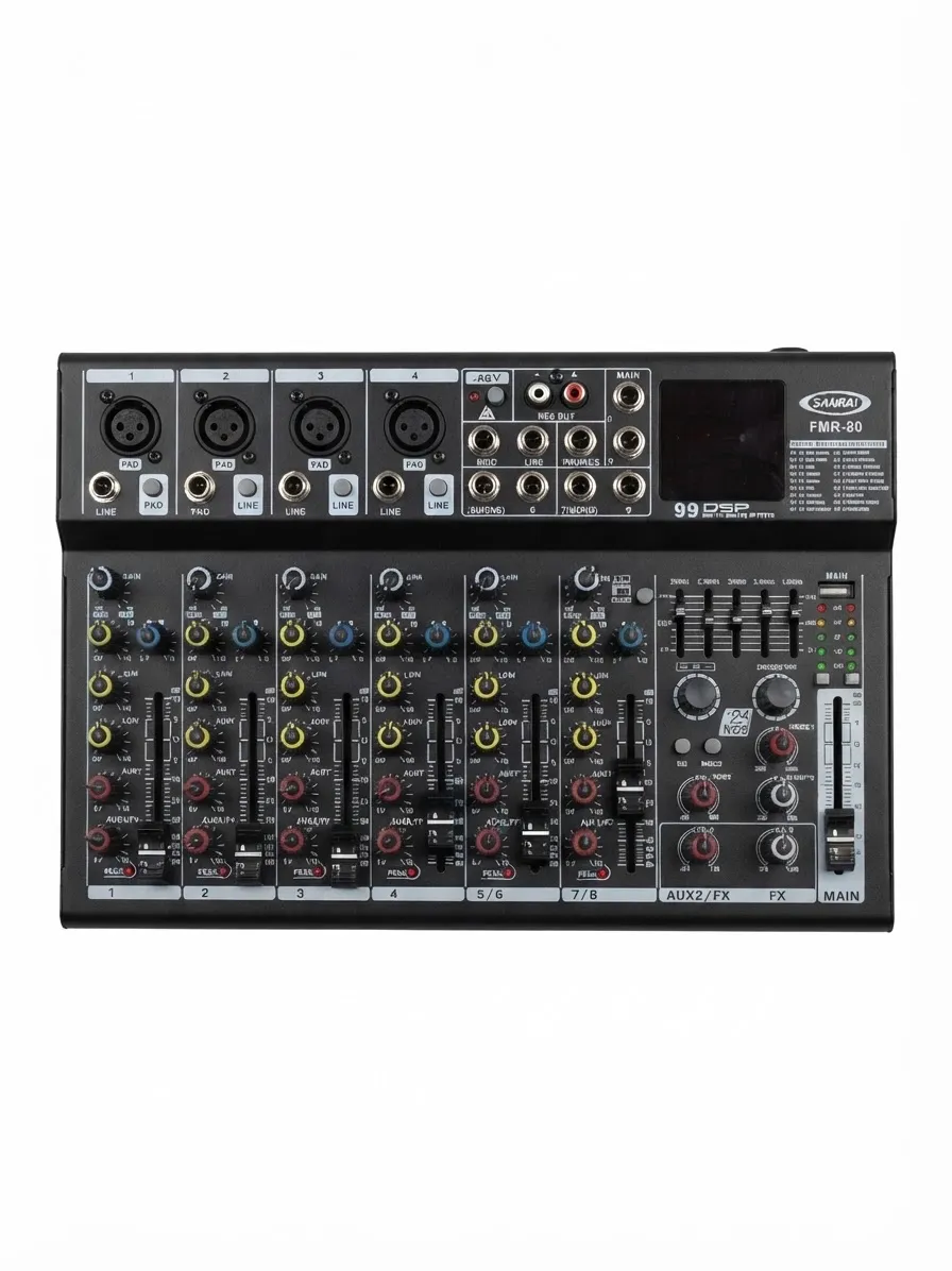 FMR-80 MIXER 8 CANALES