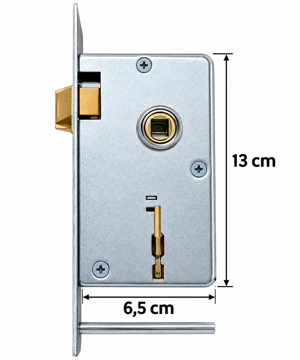 CERRADURA PRIVE ART 105 SIN LLAVE P/BAÑO