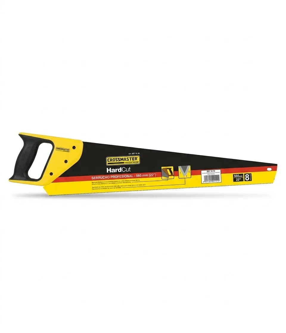 SERRUCHO CROSS HARD CUT 22" M/PLAST