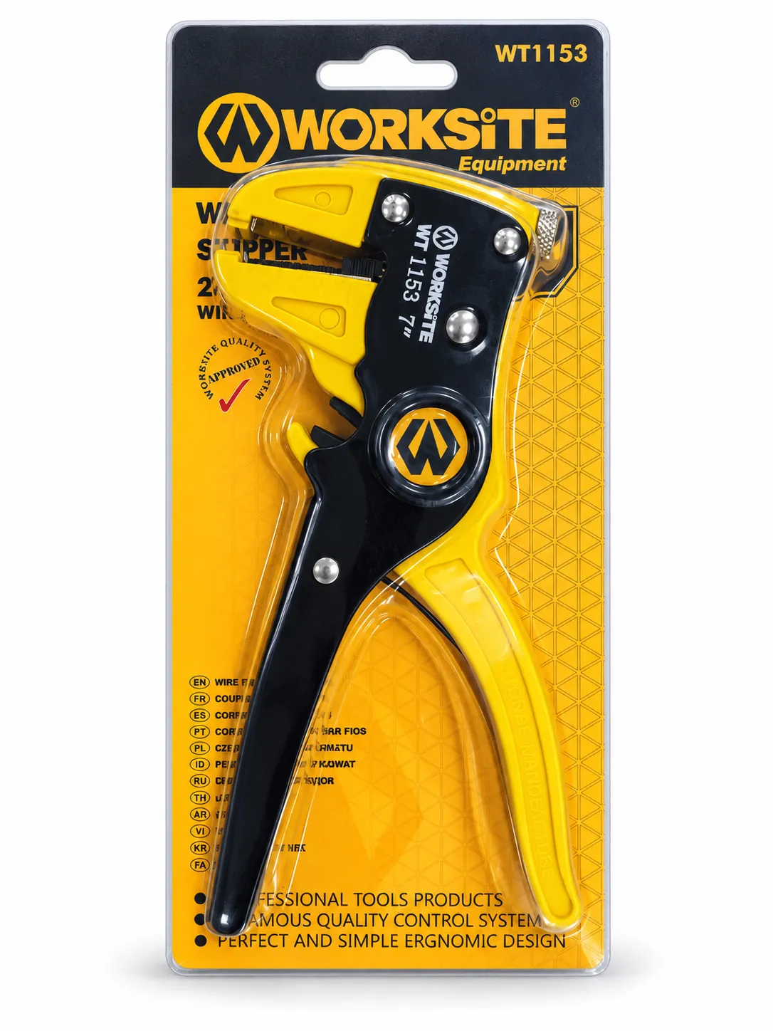 PINZA PELA CABLE 7" WT1153