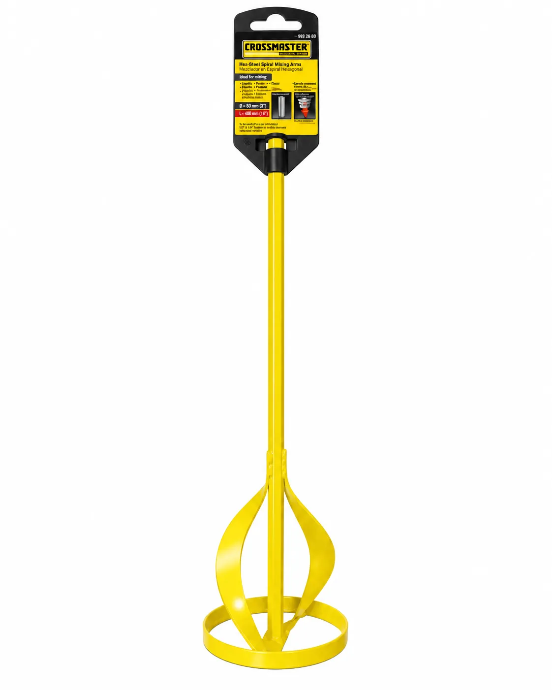 MEZCLADOR C.SECO 80x400x8mm CROSS