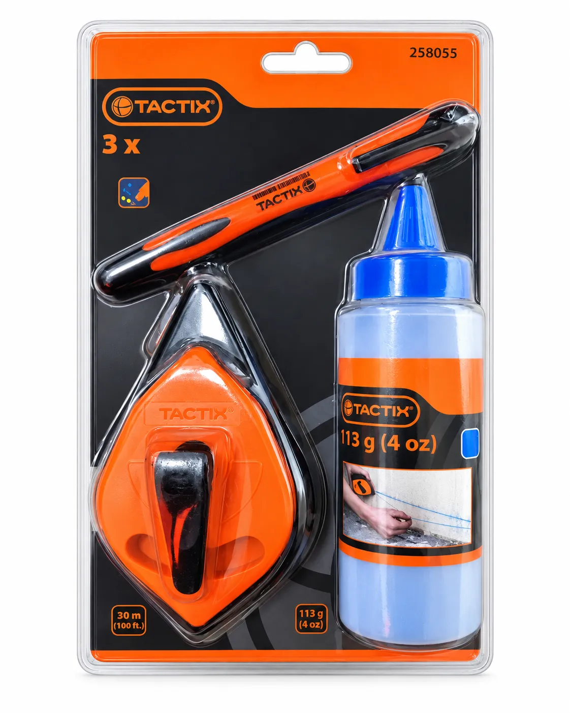 JUEGO DE TIZA LINEA PLASTICO TX258055