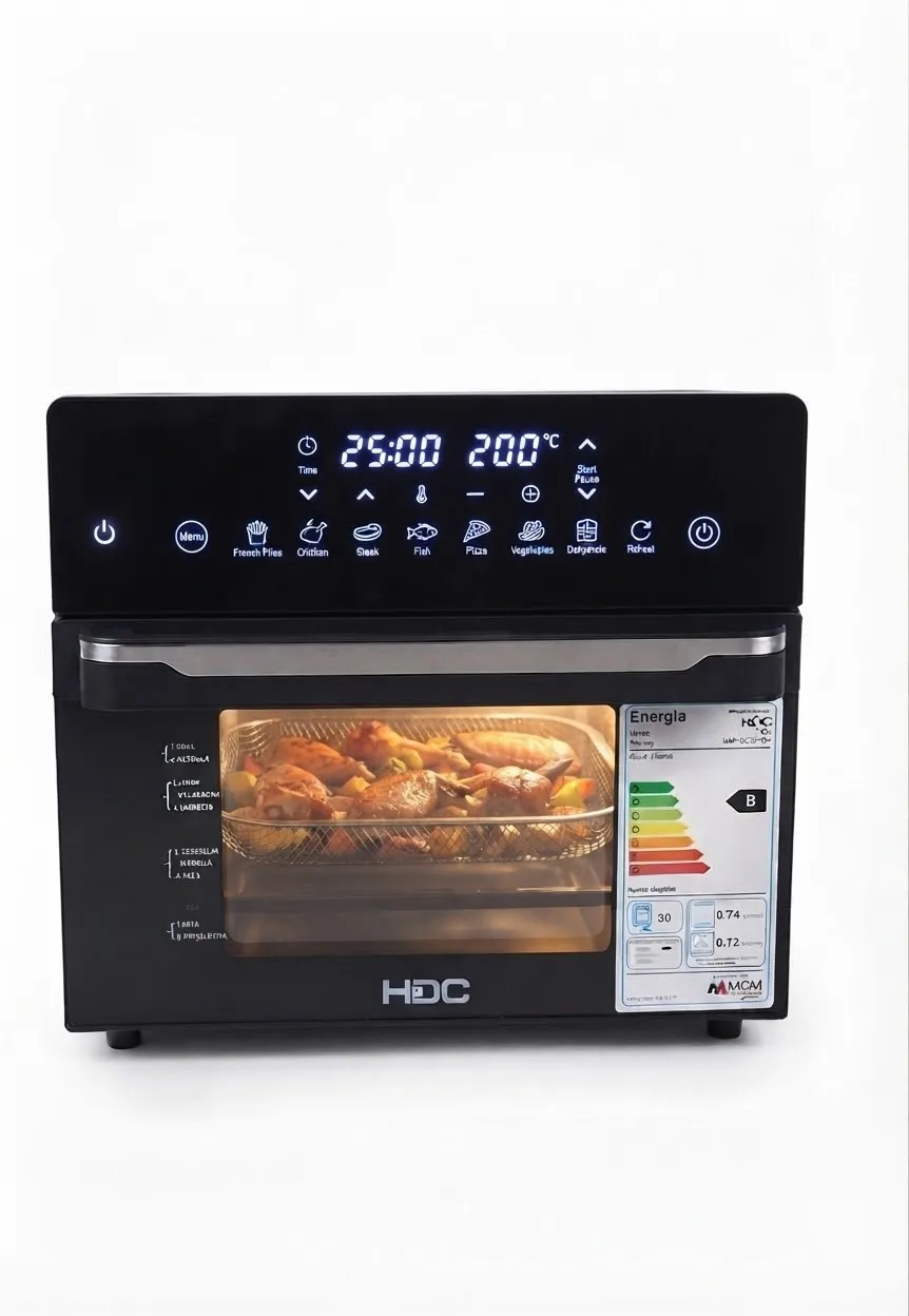 HORNO ELÉCTRICO HDC HAF-SO30LBK 30L